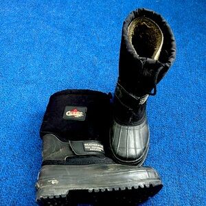 Choko Snowmobile Boots Size 8 Rated for -30F degrees Wear on left toe good used